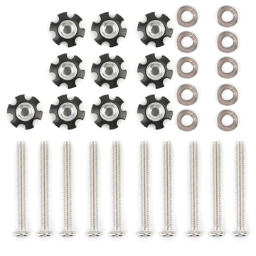 Set of 10 RV Ladder Repair Kit nuts Stainless Bunk Motorhome Parts Camper Trailer Coach