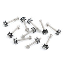 Set of 10 RV Ladder Repair Kit nuts Stainless Bunk Motorhome Parts Camper Trailer Coach-17