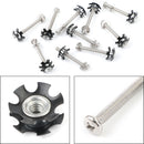 Set of 10 RV Ladder Repair Kit nuts Stainless Bunk Motorhome Parts Camper Trailer Coach-3