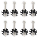 Kit de réparation d'échelle de camping-car, ensemble de 8 écrous, pièces de camping-car en acier inoxydable, remorque de camping-car, entraîneur-11