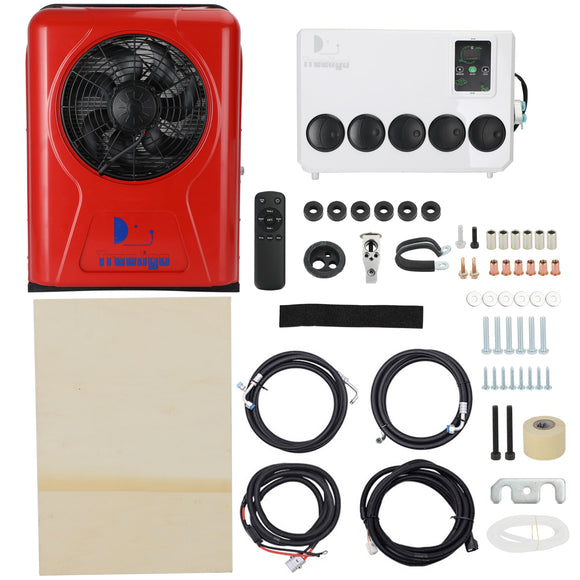 RV Air Conditioner Split AC 12V 12000 BTU Truck Cab Fit Semi Trucks Bus Caravan