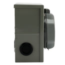 RV 50 Amp Power Inlet Box Outdoor Receptacle with LED Light 3 Prong Locking Plug-19