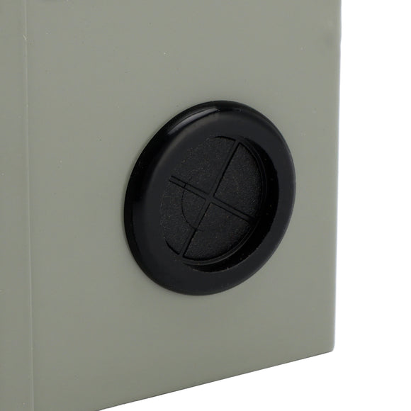 RV 50 Amp Power Inlet Box Outdoor Receptacle with LED Light 3 Prong Locking Plug