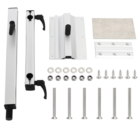 Pied de Table RV réglable à 360 ° et pivotant, pliable, pour camping-car, camping-car Vente du Nouvel An