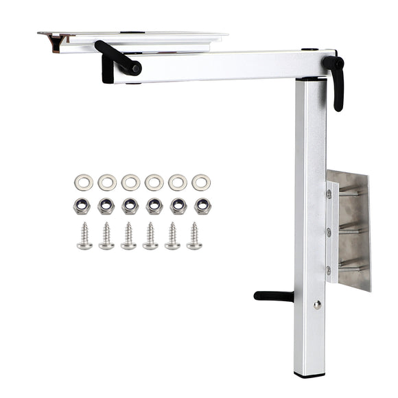 Pied de Table RV réglable à 360 ° et pivotant, pliable, pour camping-car, camping-car Vente du Nouvel An