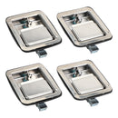 4鑴砈tainless Steel Paddle Latch 5.5"*4.25" & Keys for Tool Box Lock RV Caravan-4