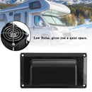 Black 12V Side Air Cooling Blower Fan for Exhaust Ventilation in RV Caravans Boats-6