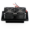 Black 12V Side Air Cooling Blower Fan for Exhaust Ventilation in RV Caravans Boats-10