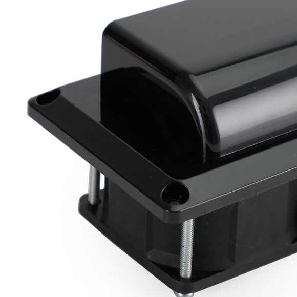 Black 12V Side Air Cooling Blower Fan for Exhaust Ventilation in RV Caravans Boats