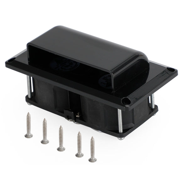 Black 12V Side Air Cooling Blower Fan for Exhaust Ventilation in RV Caravans Boats