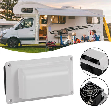 RV bateau caravane 12 V ventilateur de refroidissement à Air latéral ventilateur d'échappement Ventilation blanc Vente du Nouvel An