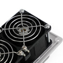 RV Boat Caravan 12V Side Air Cooling Blower Fan Vent Exhaust Ventilation White-5