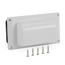 RV Boat Caravan 12V Side Air Cooling Blower Fan Vent Exhaust Ventilation White-13