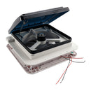 Ventilateur de toit de caravane de camping-car de 11 pouces, puits de lumière 12V avec lumière, moteur avant et arrière Vente du Nouvel An-17