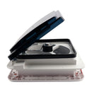 Ventilateur de toit de caravane de camping-car de 11 pouces, puits de lumière 12V avec lumière, moteur avant et arrière Vente du Nouvel An-10