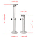 Aluminum RV Marine Boat Caravan Motorhome Table Leg Pedestal Furniture Leg-3