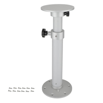 Versatile Aluminum Pedestal Leg for RV Boat and Caravan Tables providing Sturdy Furniture Leg for Enhanced Stability