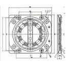 Siège de camping-car pivotant, plateau tournant, Modification universelle du châssis du camping-car Vente du Nouvel An-3