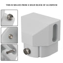 Bouchon d'extrémité de pièce de rechange en aluminium, solide, pour auvent Dometic SUNCHASER II, pièces de camping-car-4