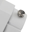 Bouchon d'extrémité de pièce de rechange en aluminium, solide, pour auvent Dometic SUNCHASER II, pièces de camping-car-7