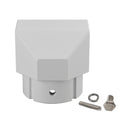 Bouchon d'extrémité de pièce de rechange en aluminium, solide, pour auvent Dometic SUNCHASER II, pièces de camping-car-3