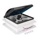 12V Manual RV Roof Vent with 14" Fan and LED Light providing Efficient Air Ventilation-4