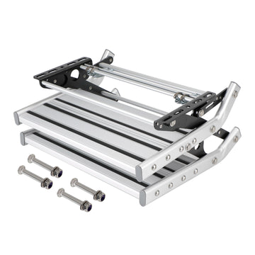 Aluminium Manuelle Doppel Pull Out Drop Unten Klapp Schritt Wohnmobil RV Campervan Neujahrsverkauf