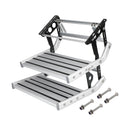 Camping-car manuel en aluminium, Double retrait, marche pliante, camping-car, camping-car Vente du Nouvel An-1