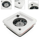 11" RV Caravan Roof Vent 3-Speed Motor RV Fan 12V Skylight With LED Light-2