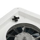 11" RV Caravan Roof Vent 3-Speed Motor RV Fan 12V Skylight With LED Light-14
