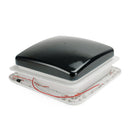 11" RV Caravan Roof Vent 3-Speed Motor RV Fan 12V Skylight With LED Light-15