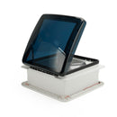 Ventilateur de camping-car à moteur à 3 vitesses, lucarne 12V avec lumière LED, évent de toit de caravane de camping-car de 14 pouces-9