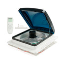 Ventilateur de toit de caravane RV 15.75 ", puits de lumière 12V avec télécommande, 10 vitesses-1