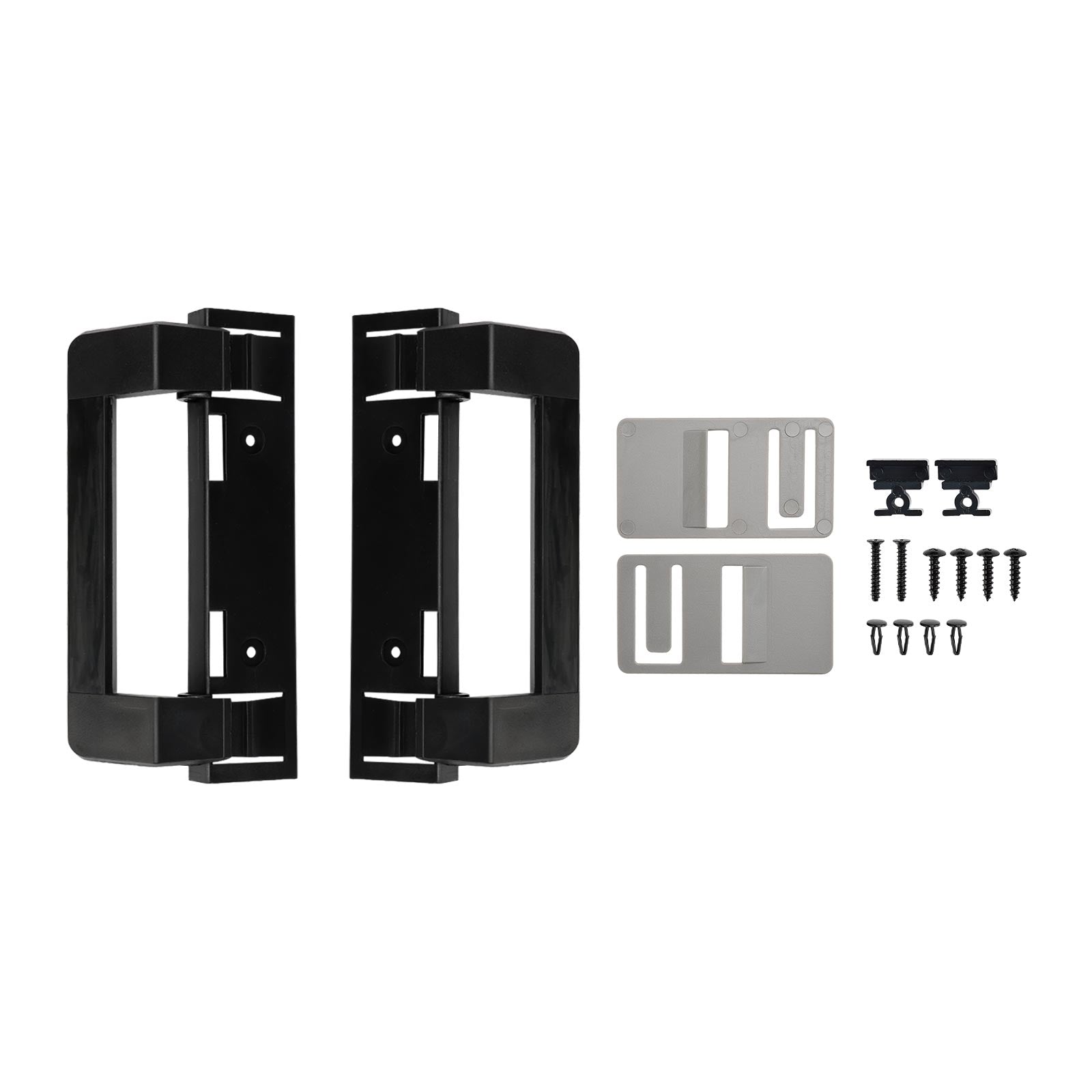 2×RV Refrigerator Door Handle Holder Grip 3316882900 Black Hardware For Dometic - 0