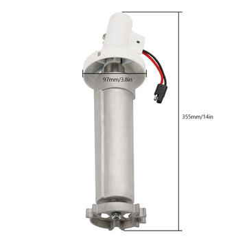 Ensemble de torsion de moteur électrique pour auvent de camping-car pour Dometic 9100 3310423.209B RH – Kit de remplacement facile à installer - 0