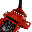Aluminum Steel Floor Jack 3 Ton With Dual Pistons Quick Lift Pump Lift Car Auto-3