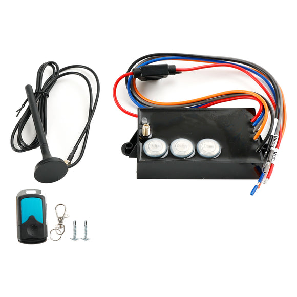 Système de télécommande sans fil G3-H01 de remorque de décharge de treuil d'ascenseur hydraulique de 12 volts