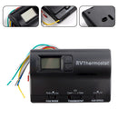 Thermostat numérique de remplacement pour chauffage/refroidissement compatible avec Coleman 83303362, noir-5