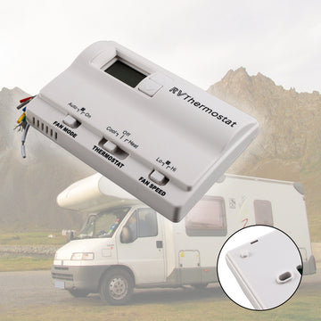 Heat/Cool Digital Thermostat Replacement Compatible with Coleman 83303362 White - 0