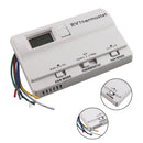 Thermostat numérique de remplacement pour chauffage/refroidissement compatible avec Coleman 83303362 Blanc-7