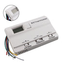 Thermostat numérique de remplacement pour chauffage/refroidissement compatible avec Coleman 83303362 Blanc-8