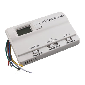 Thermostat numérique de remplacement pour chauffage/refroidissement compatible avec Coleman 83303362 Blanc