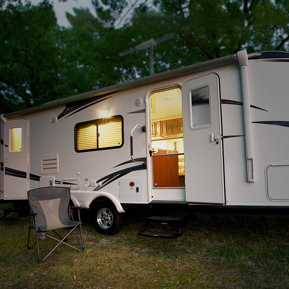 RV Water Heater with Instant Hot Water for Motorhomes Campers Energy Efficient 65000BTU with Controller/Shower Accessories