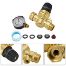 RV Water Pressure Regulator For RV Camper. Brass Lead-Free Adjustable-3
