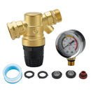 RV Water Pressure Regulator For RV Camper. Brass Lead-Free Adjustable-14