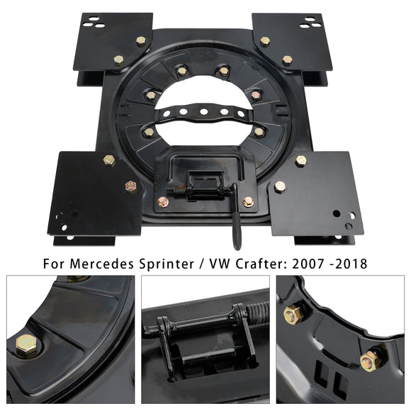 Mercedes Sprinter VW Crafter Van Seat Swivel Base Turntable Rotatable