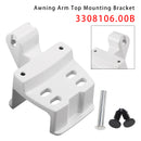 Dometic 3308106.00 3308106.00B White Awning Arm Top Mounting Bracket Kit-9