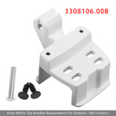 Dometic 3308106.00 3308106.00B White Awning Arm Top Mounting Bracket Kit-10