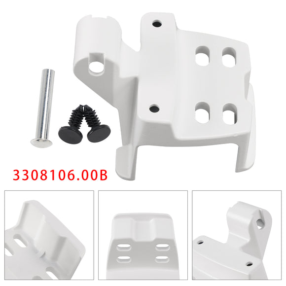 Dometic 3308106.00 3308106.00B White Awning Arm Top Mounting Bracket Kit