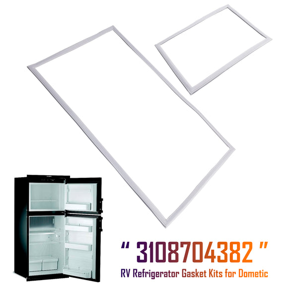 Dometic RM2852 RM3862 RM2862 RM4872 RV Refrigerator Gasket Kits 3108704382